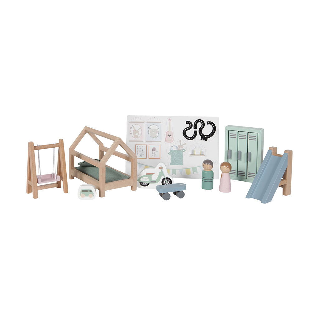 Little Dutch Dolls House Children's Room Playset.