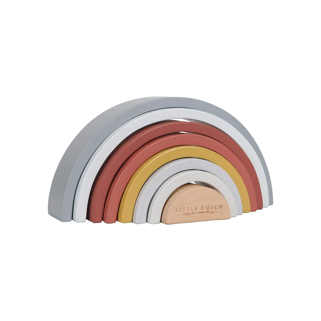 Little Dutch Rainbow Stacker - Pure & Nature.