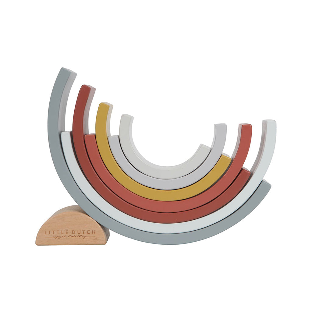 Little Dutch Rainbow Stacker - Pure & Nature.