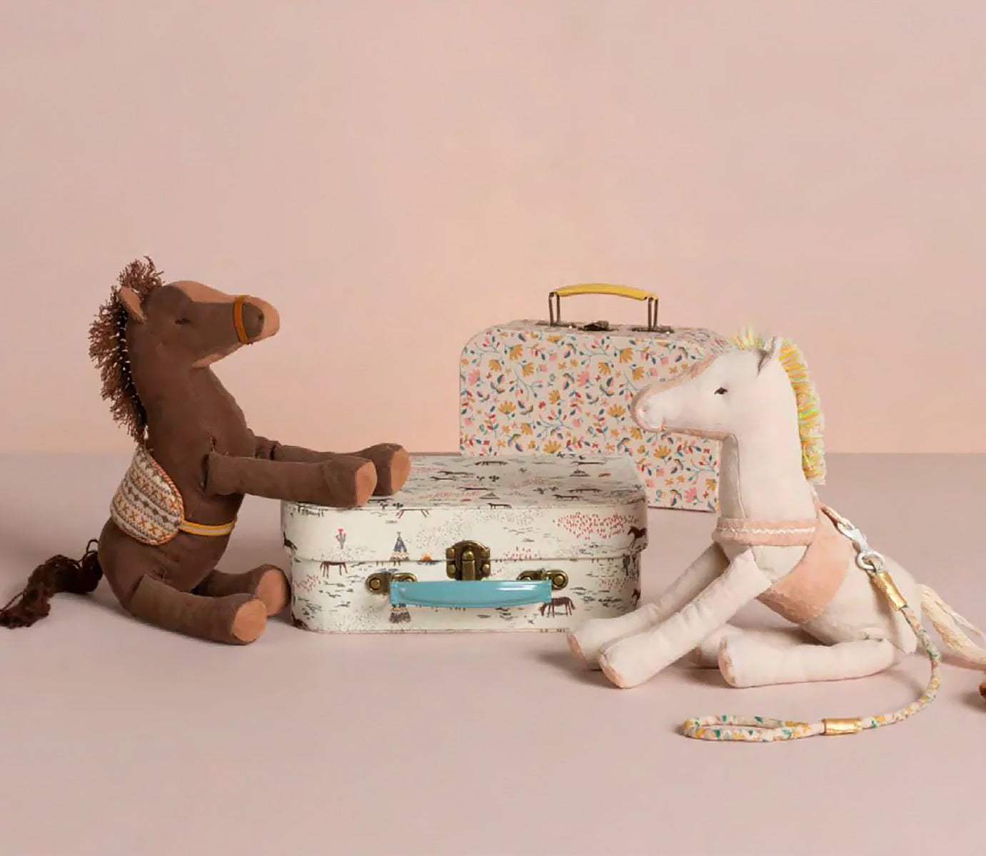 Maileg Unicorn Plush Toy - Medium.