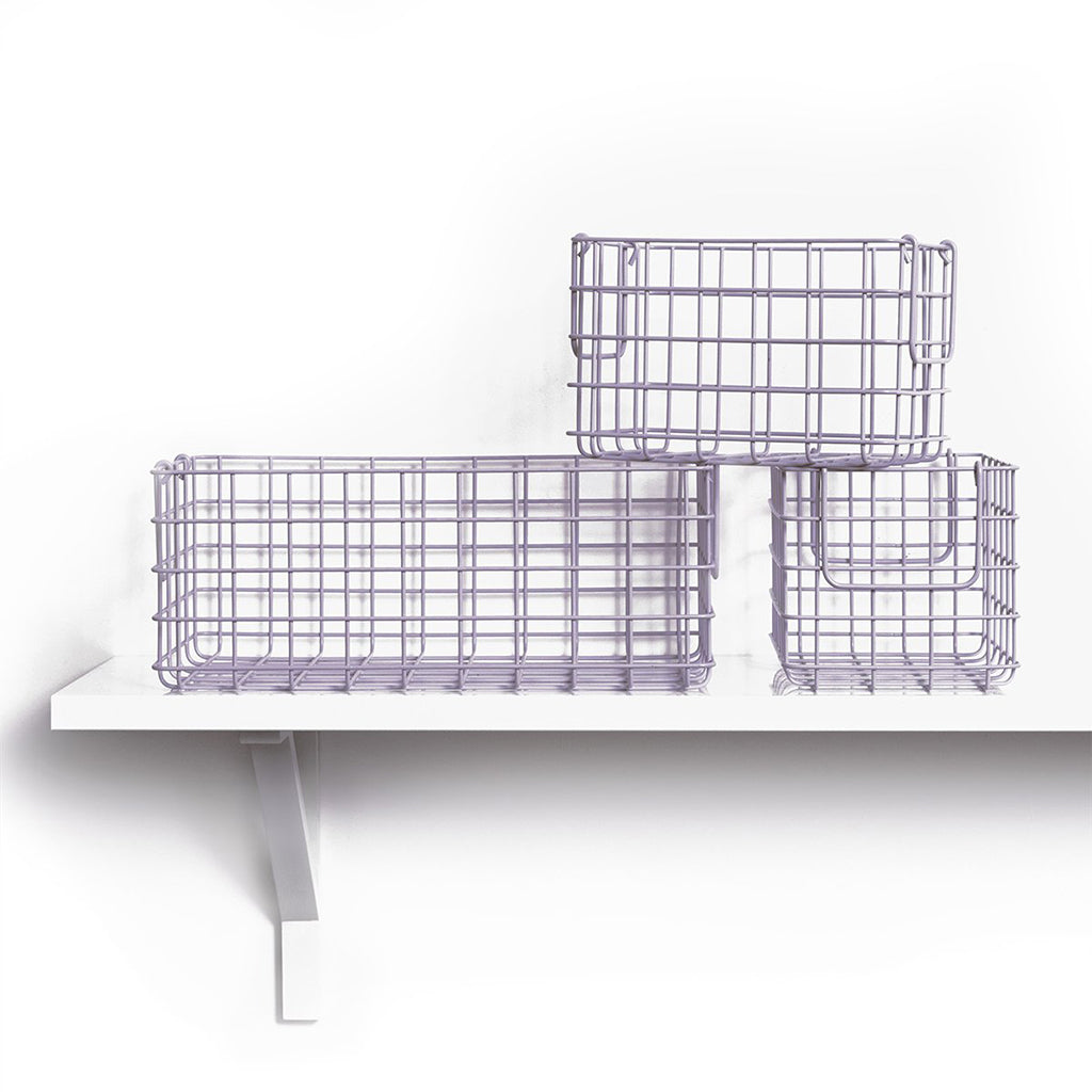 Mustard Made The Basket - Lilac.