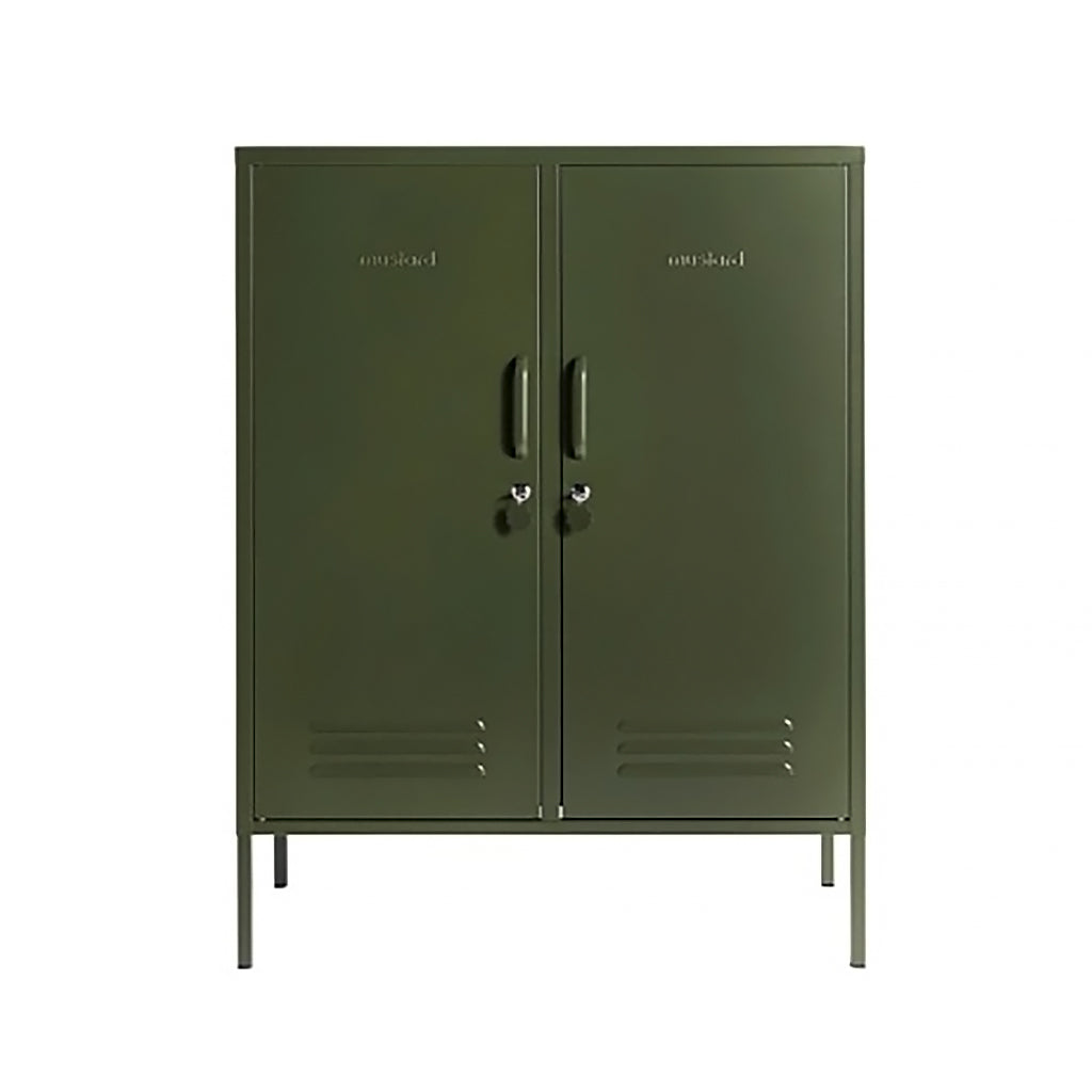 Mustard Made Midi Locker - Olive.