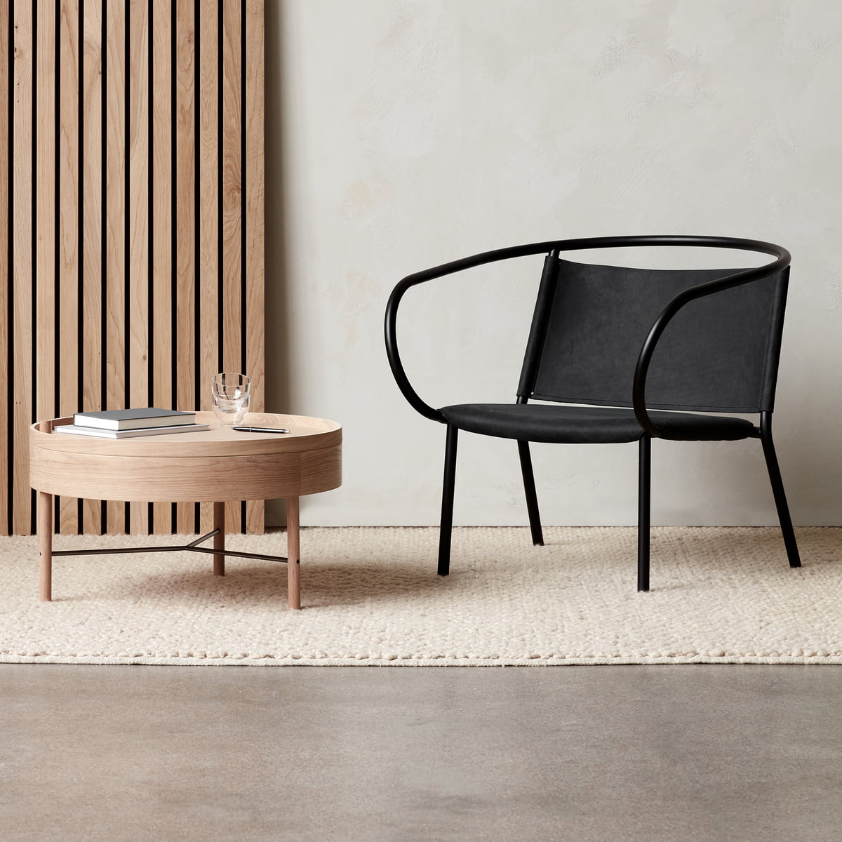 Menu Turning Table - White Oak.