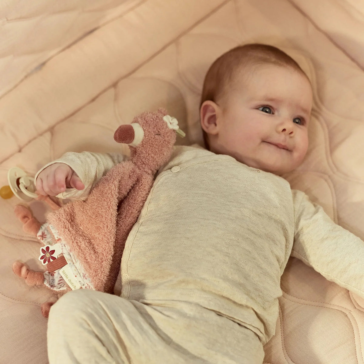 Little Dutch Flamingo Cuddle Cloth - Safari Friends