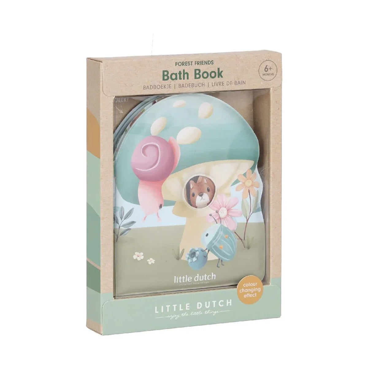 Little Dutch Bath Book - Forest Friends