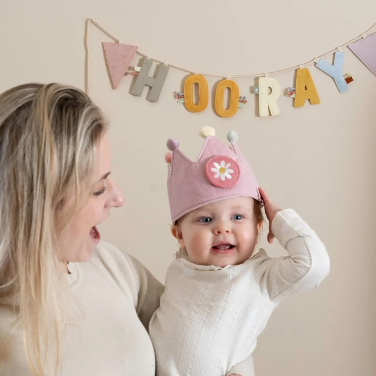 Little Dutch Birthday Crown - Pink