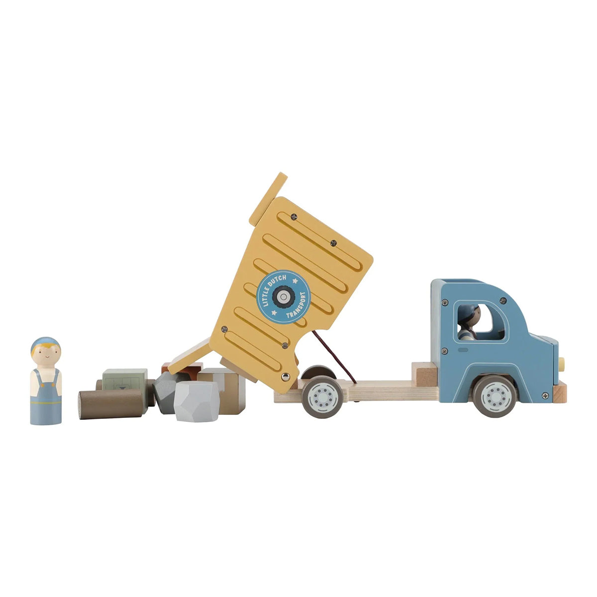 Little Dutch Wooden Dump Truck