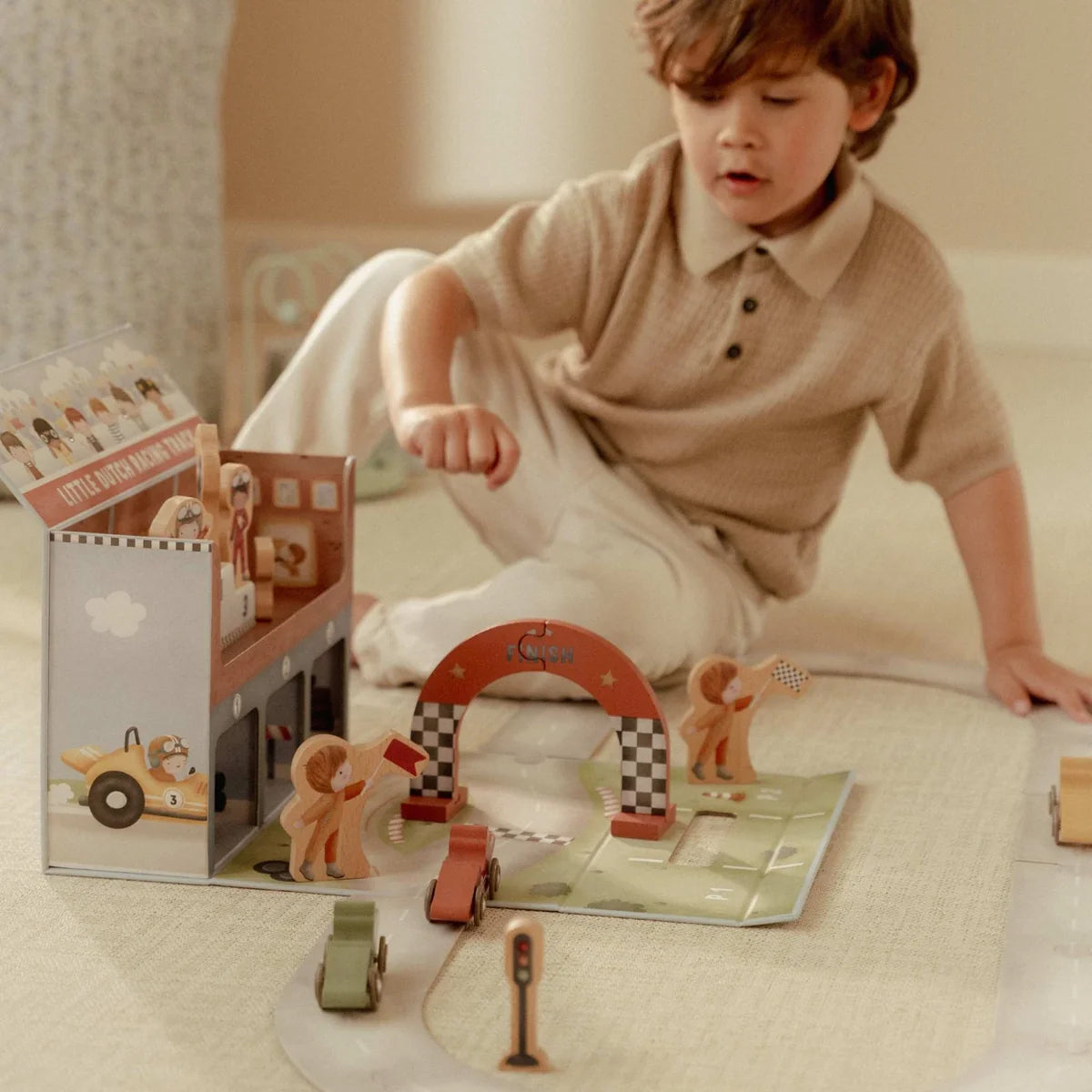 Little Dutch Play case with Racetrack