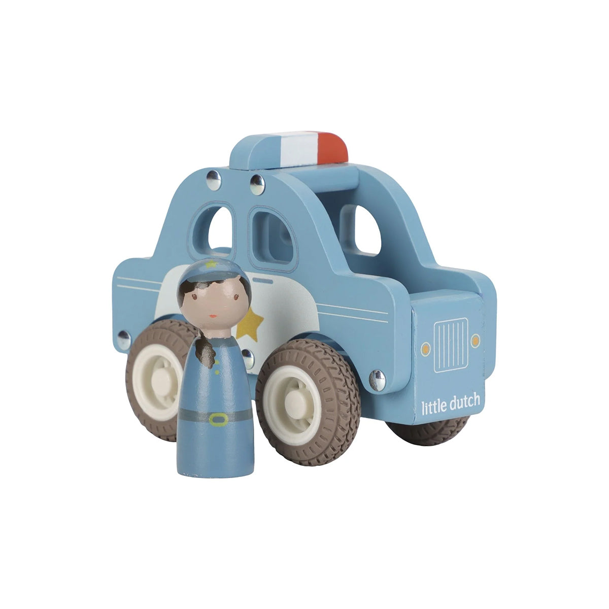 Little Dutch Wooden Police Car