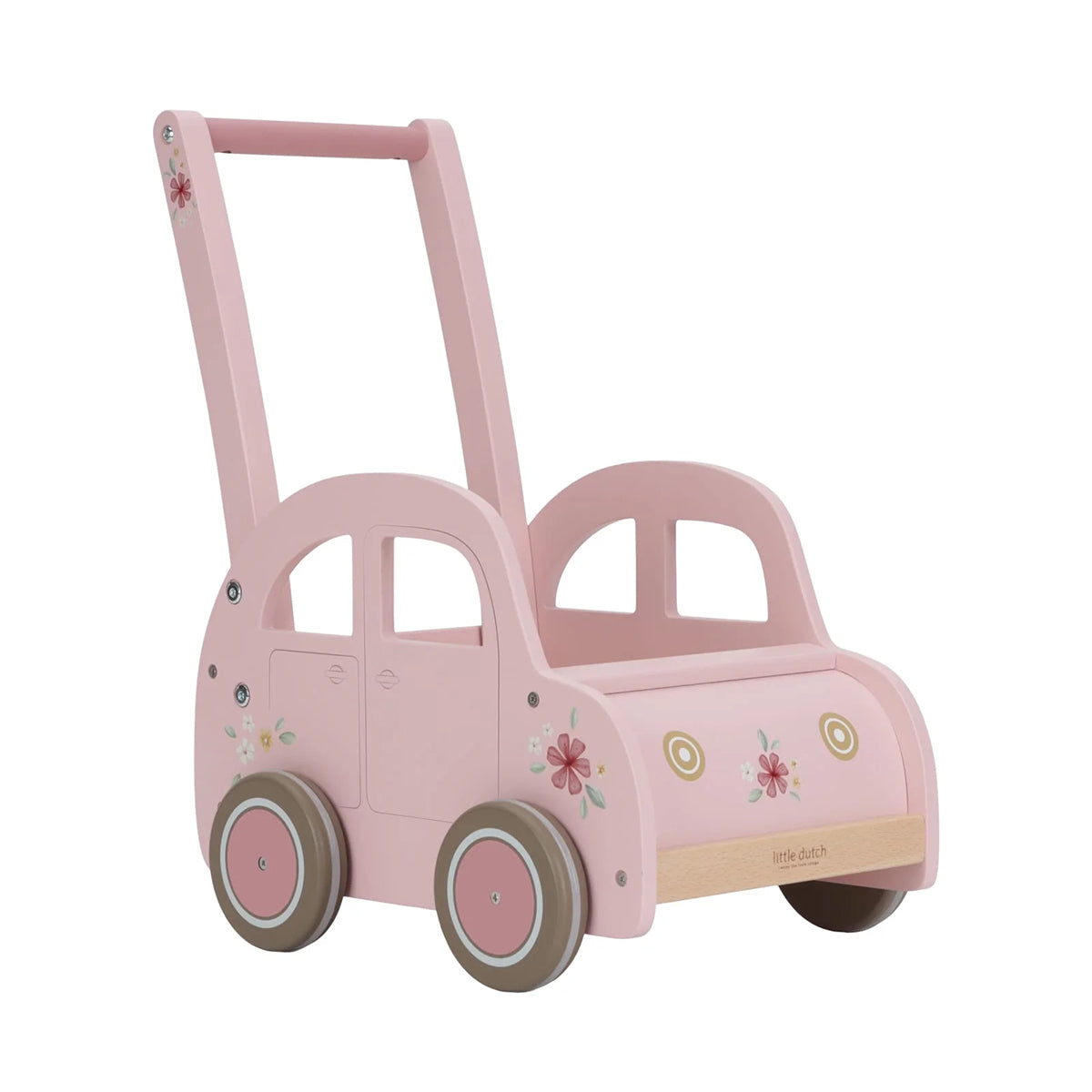 Little Dutch Walker Wagon - Pink