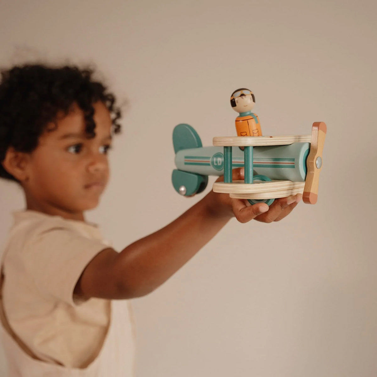 Little Dutch Wooden Aeroplane