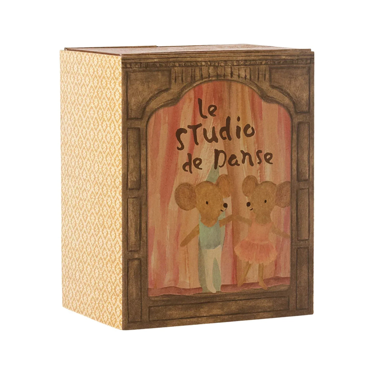 Maileg Ballet Mice in Dance Studio, Little Sister & Brother