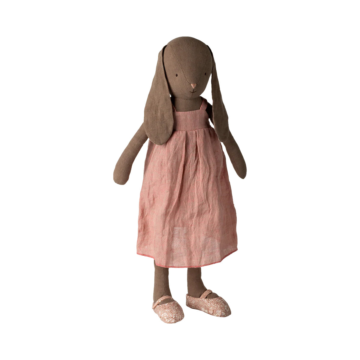 Maileg Bunny Size 4, Brown - Dress and Shoes