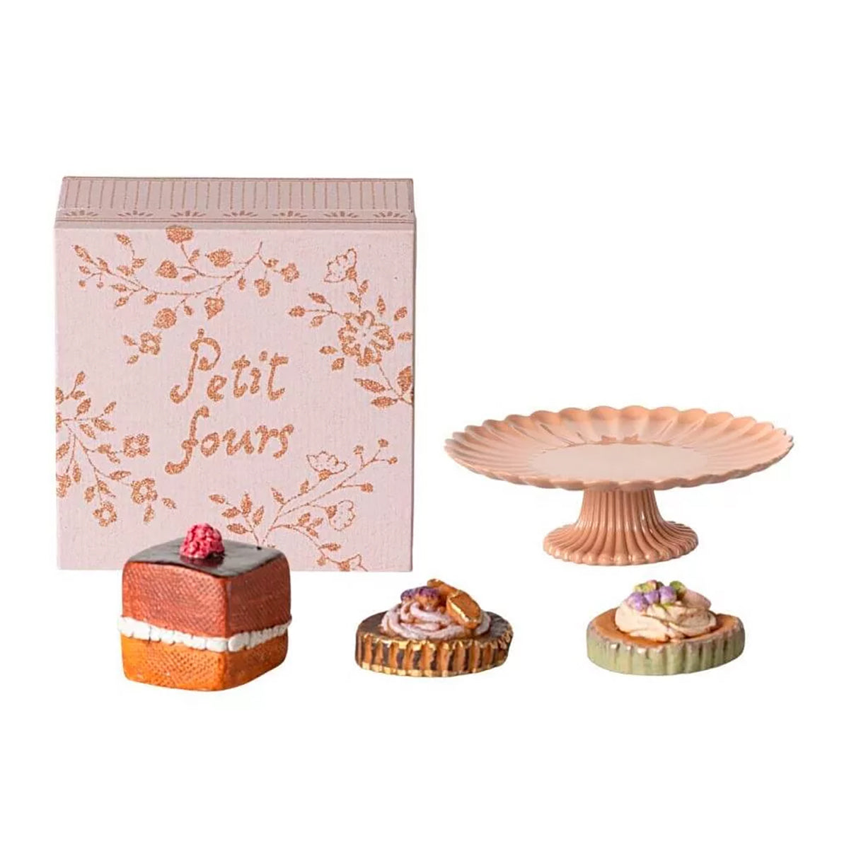 Maileg Cake and Cake Stand, Mini