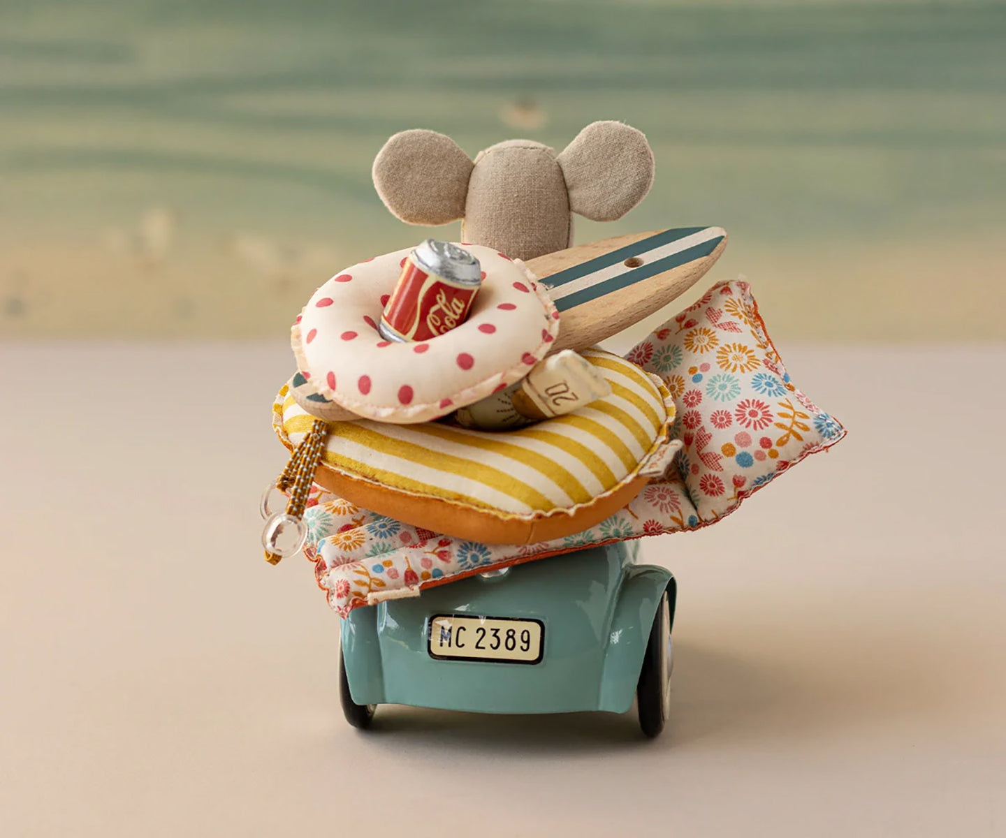 Maileg Mouse Car - Light Blue