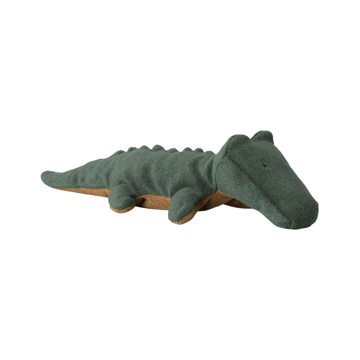 Maileg Safari Friends, Crocodile, Small - Forest Green