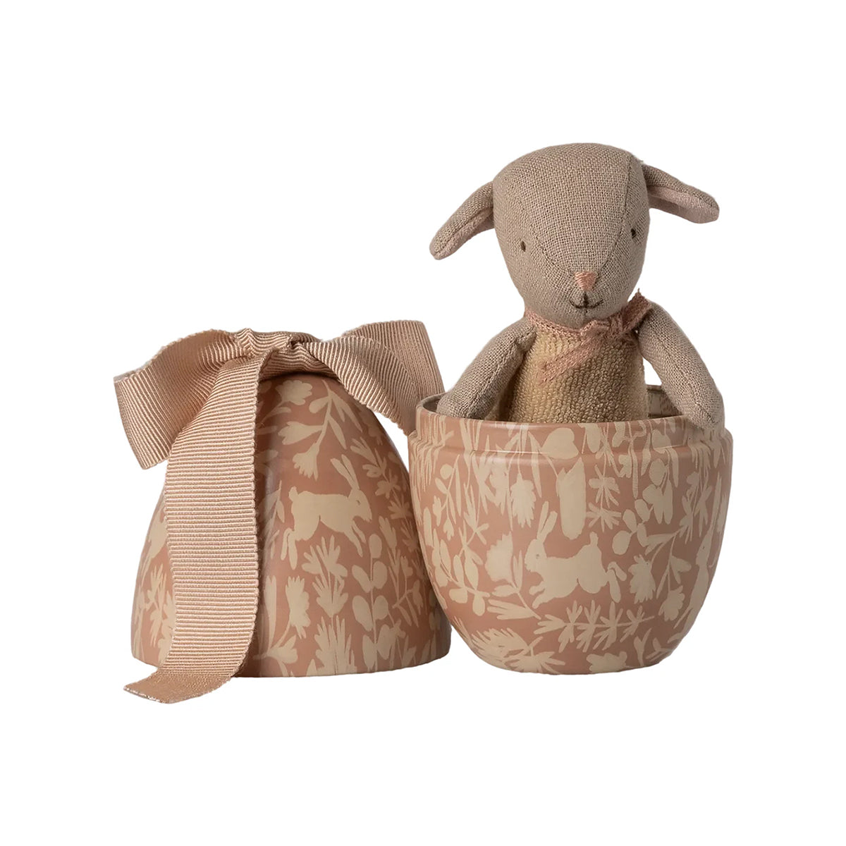 Maileg Easter Egg with Micro Lamb, Small - Powder