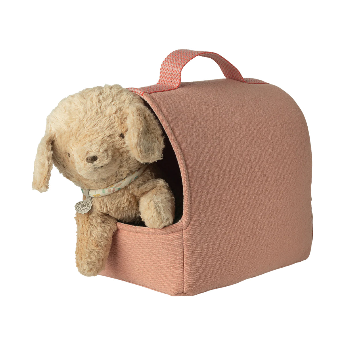 Maileg Pet Carrier - Coral