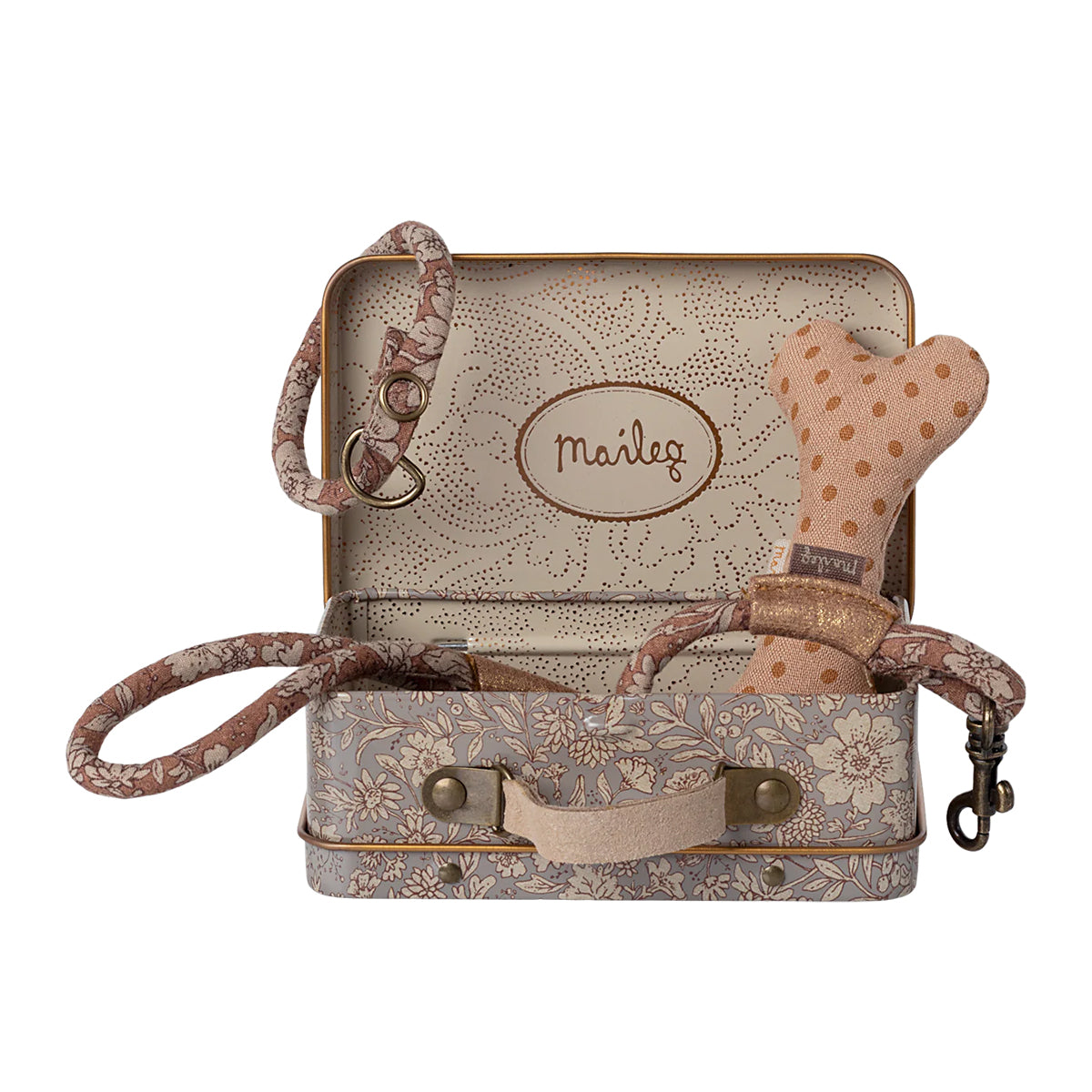 Maileg Toy Puppy Accessories - Rose