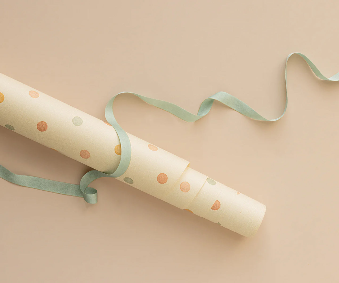 Maileg Ribbon, 10 m - Dusty Mint