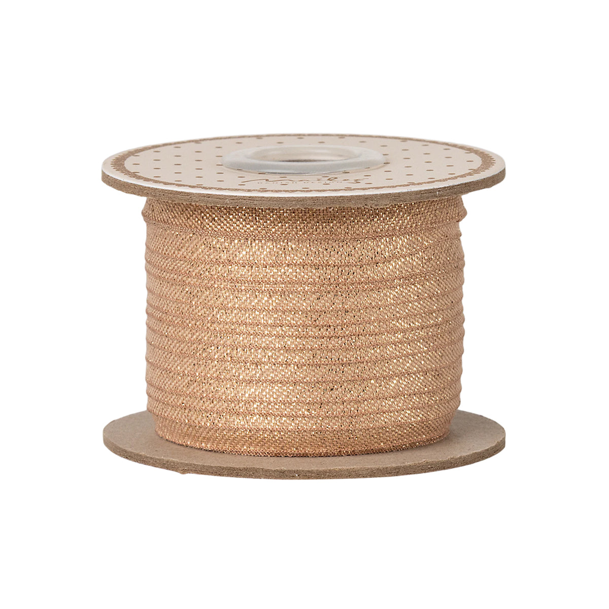 Maileg Ribbon, 25 m - Vintage Rose/Gold