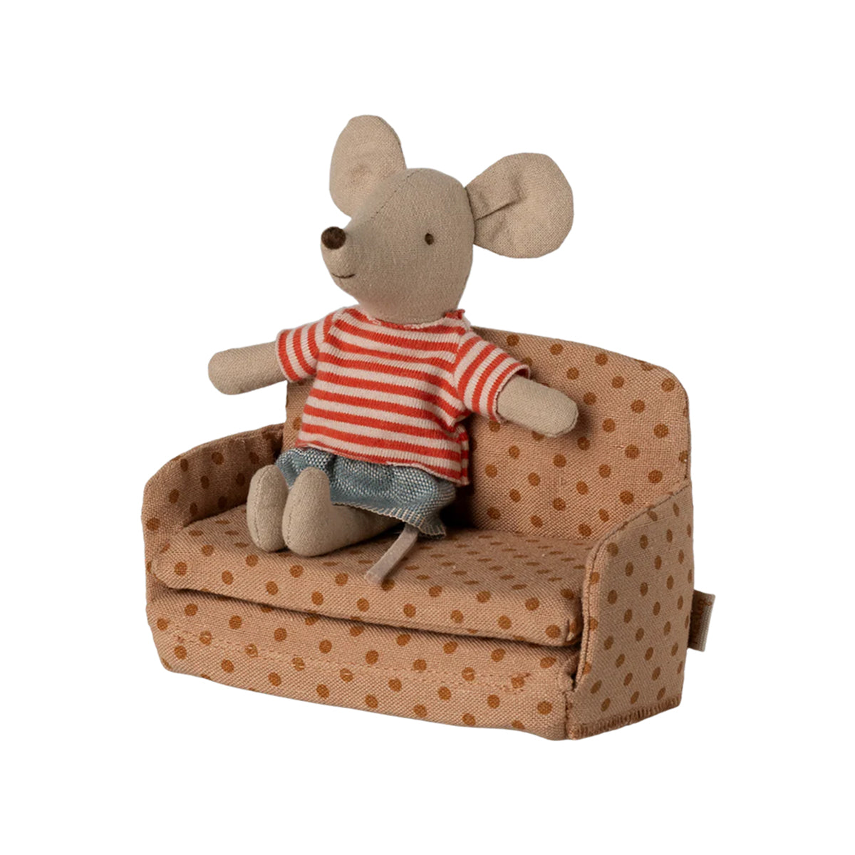 Maileg Sofa Bed, Mouse - Dots