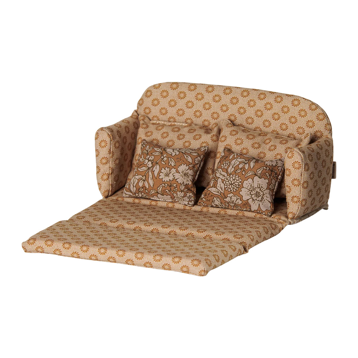 Maileg Large Sofa Bed, Mouse - Ocher