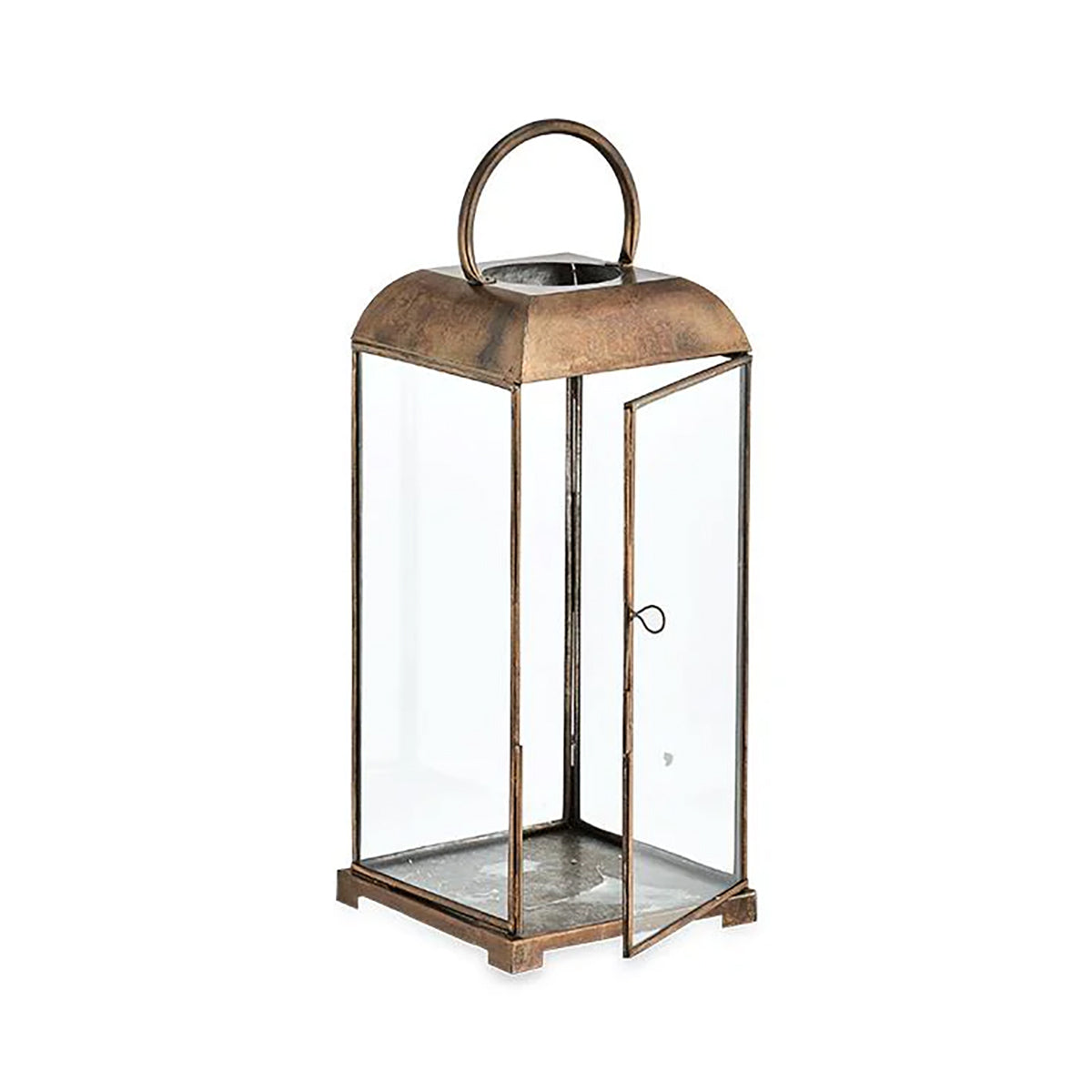 Nkuku Kaso Brass Lantern - Small