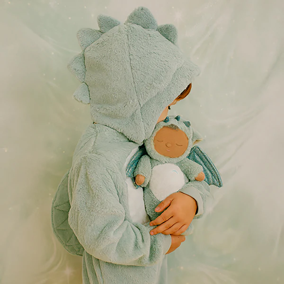 Olli Ella Cozy Day Dinkum - Dragon - Ash/Green