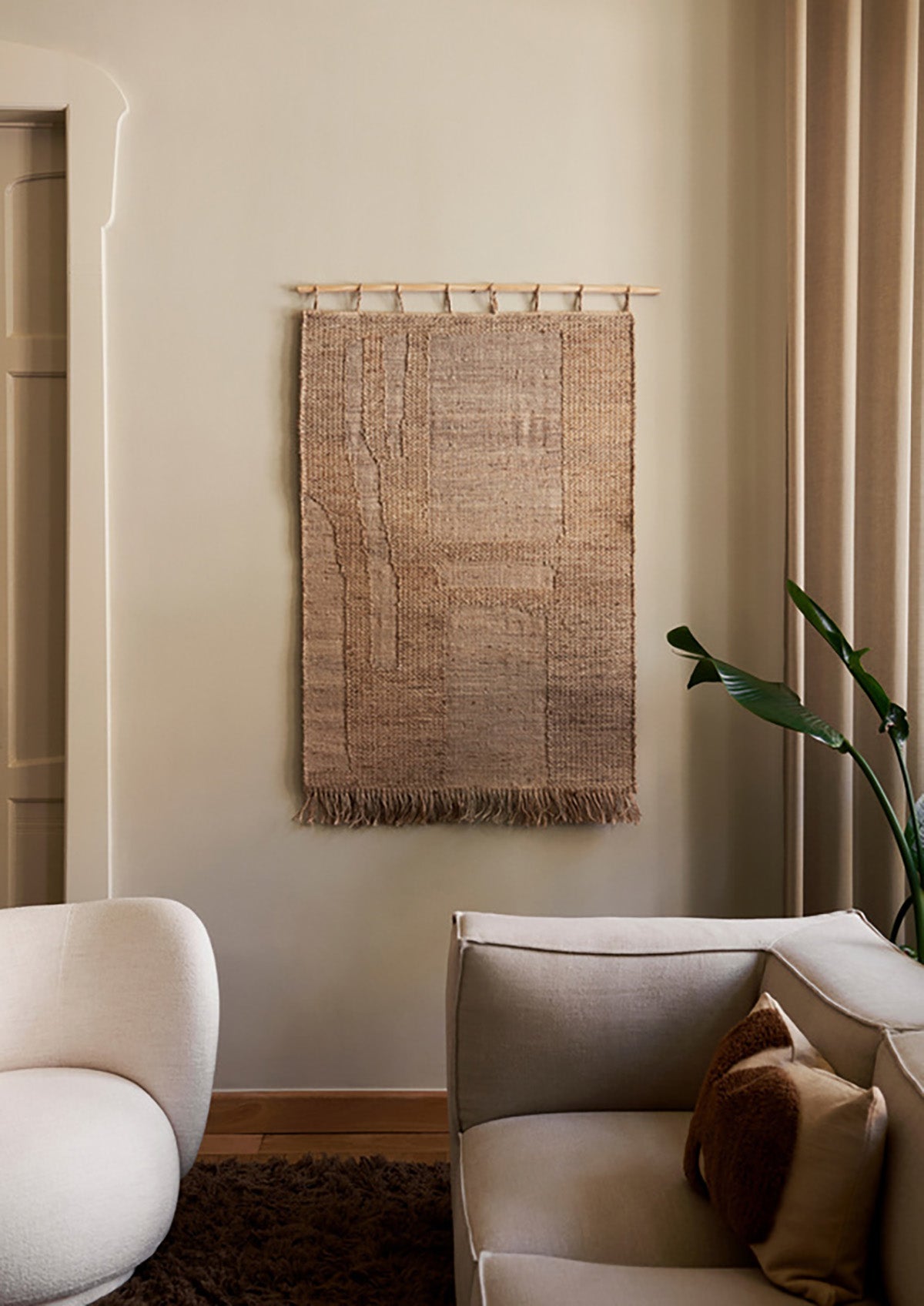 Ferm Living Harvest Wall Rug.