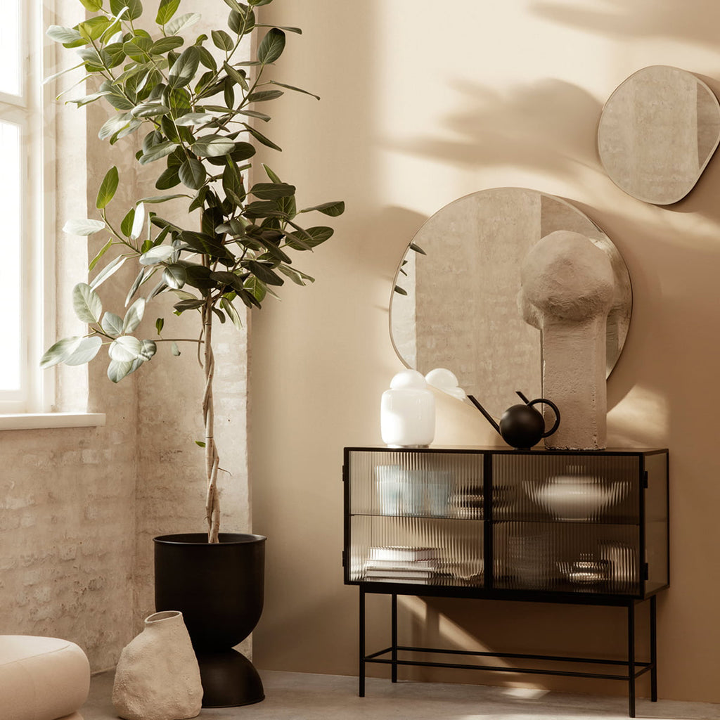 Ferm Living Small Pond Mirror - Brass.