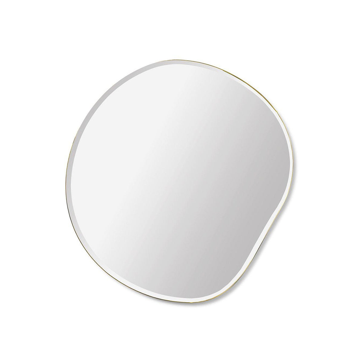 Ferm Living Small Pond Mirror - Brass.