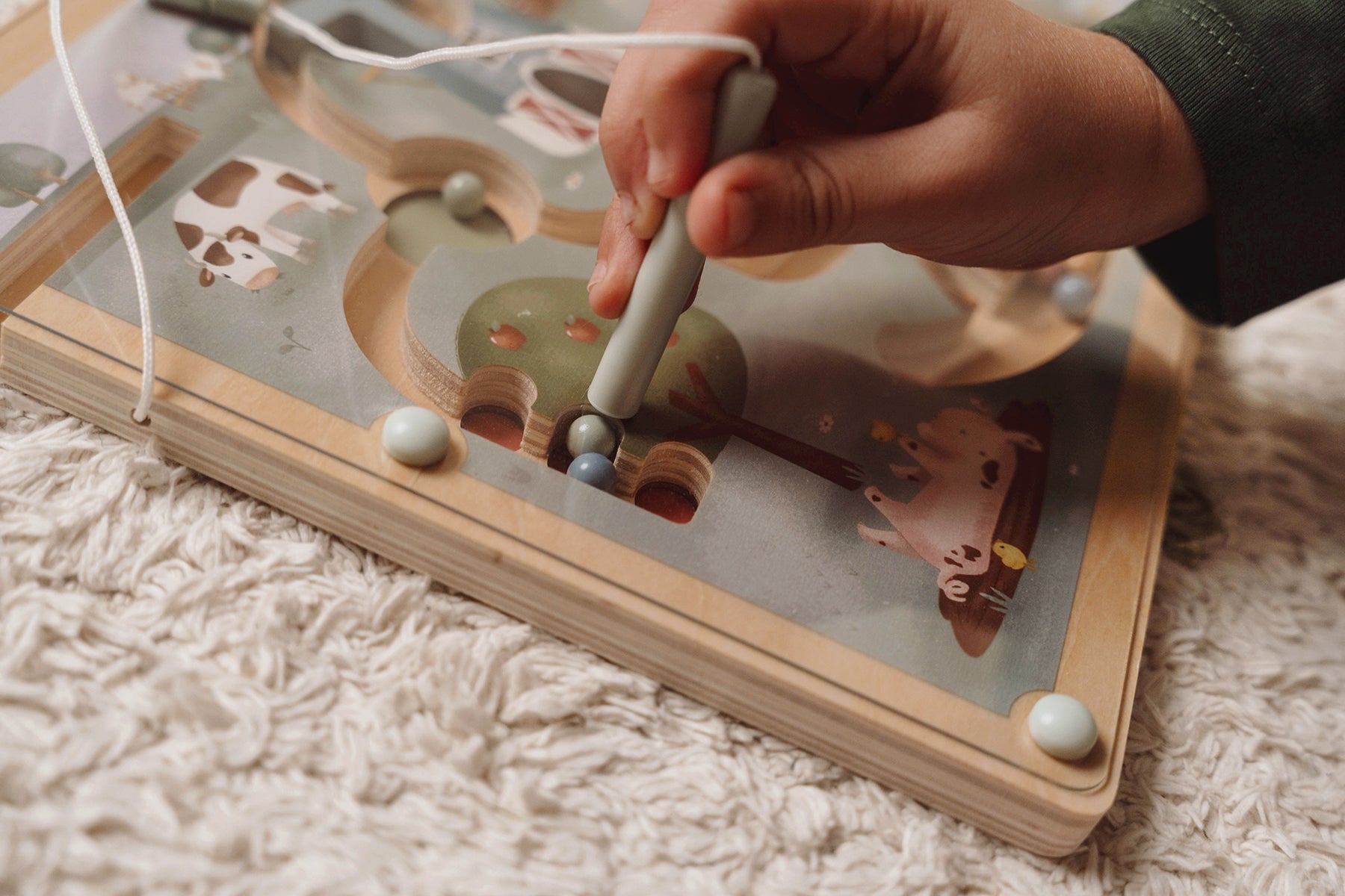 Little Dutch Magnetic Labyrinth - Little Farm.