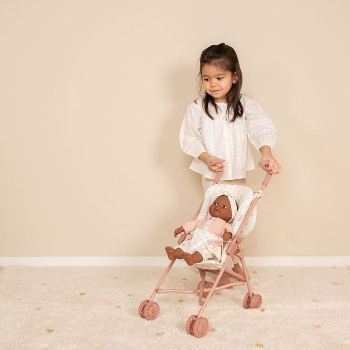 Little Dutch Metal Doll Stroller.