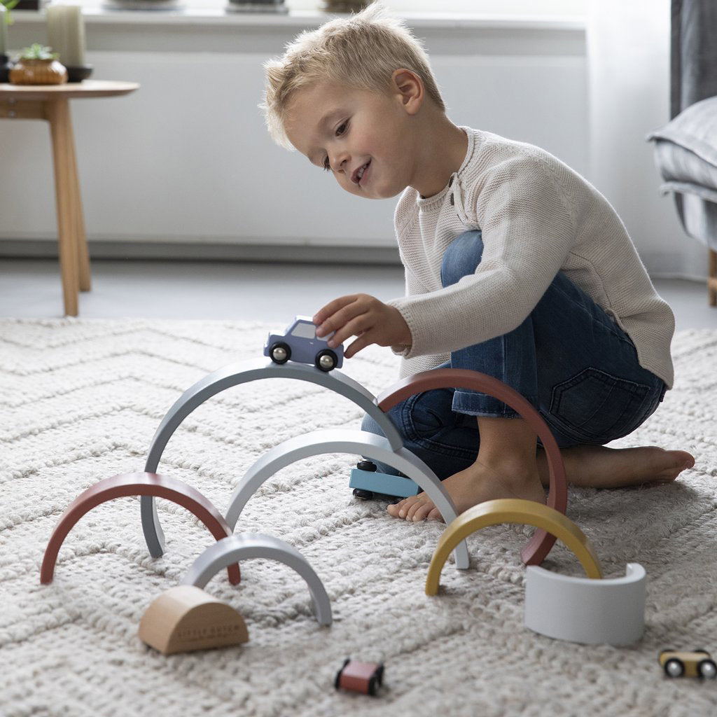 Little Dutch Rainbow Stacker - Pure & Nature.