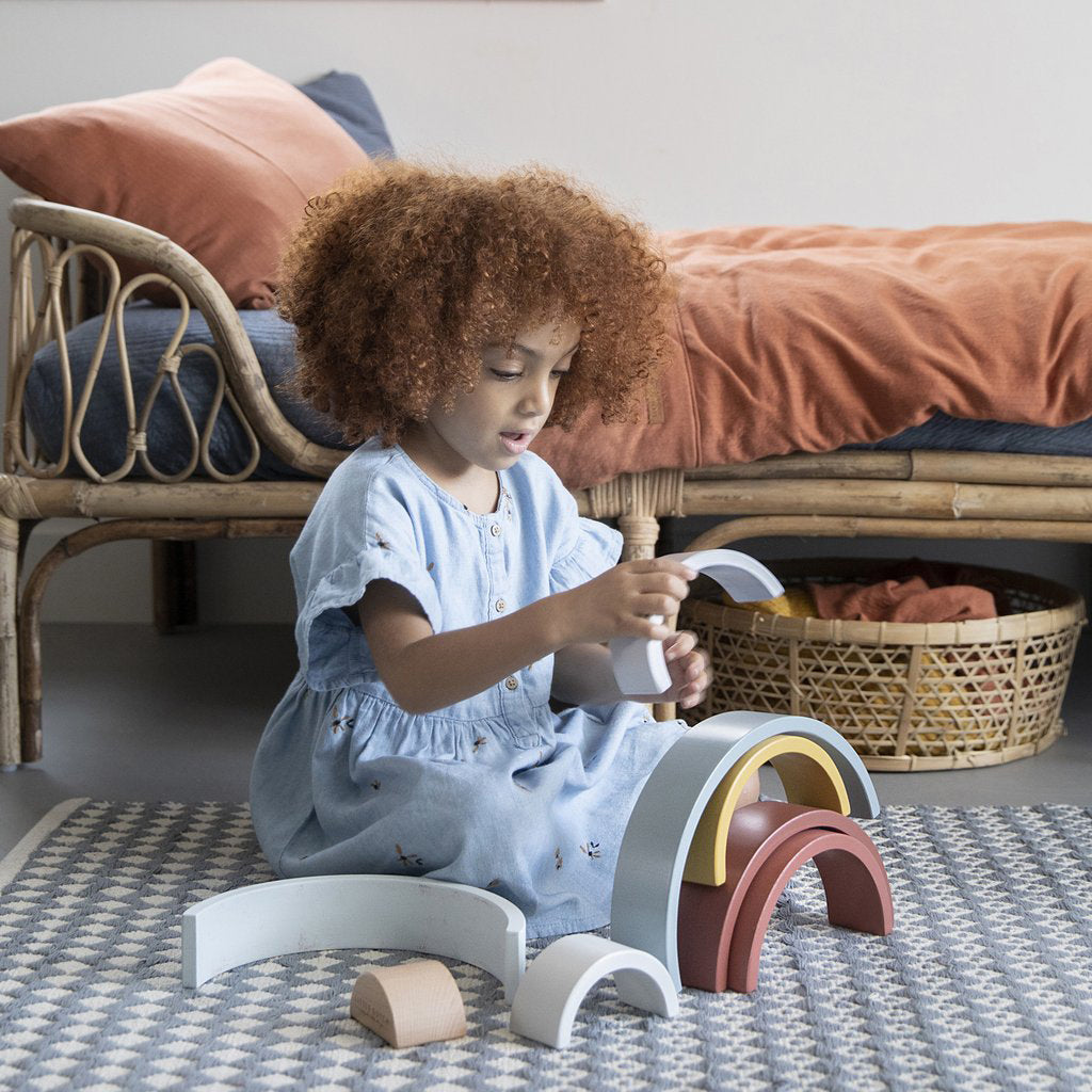 Little Dutch Rainbow Stacker - Pure & Nature.