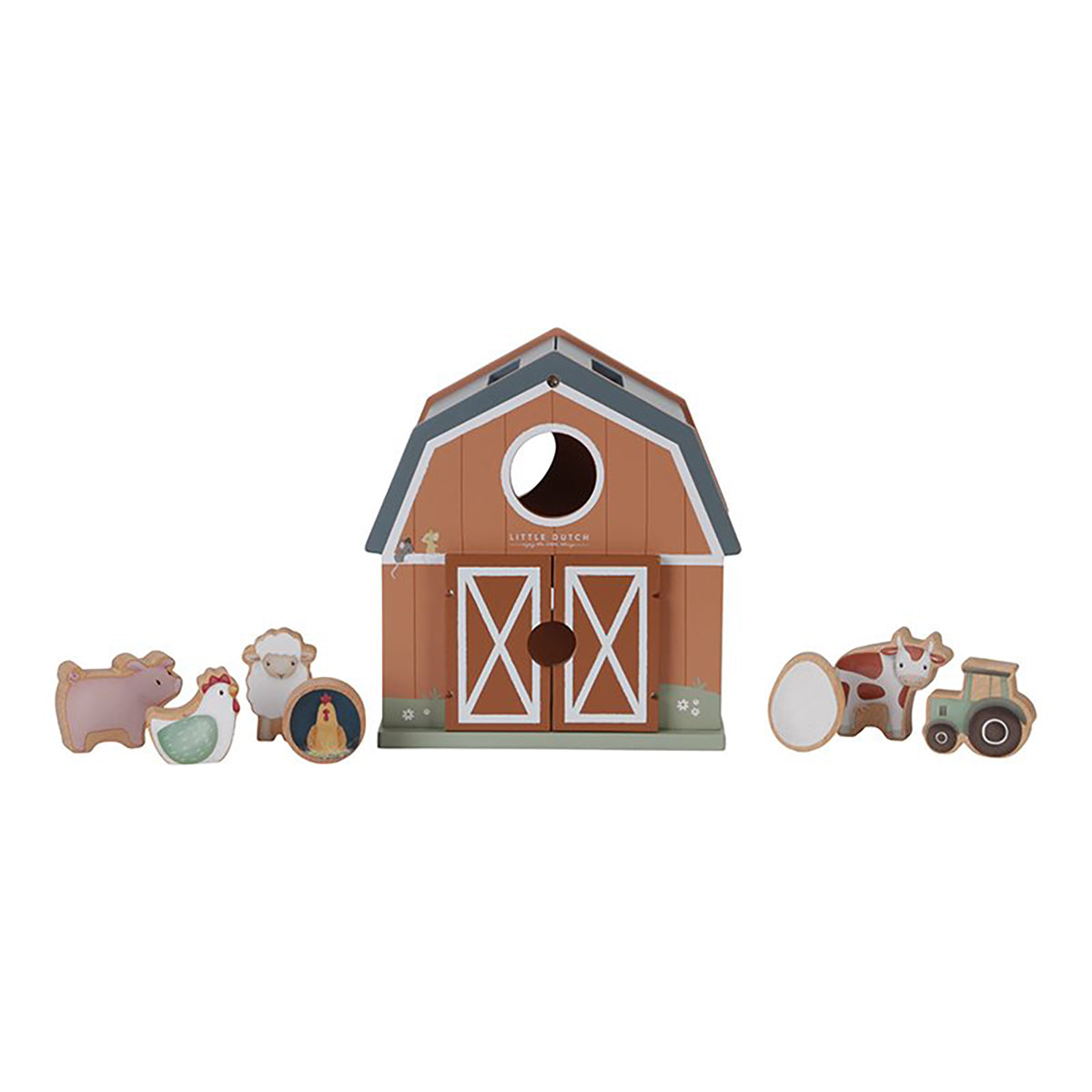 Little Dutch Shape Sorter - Little Farm.