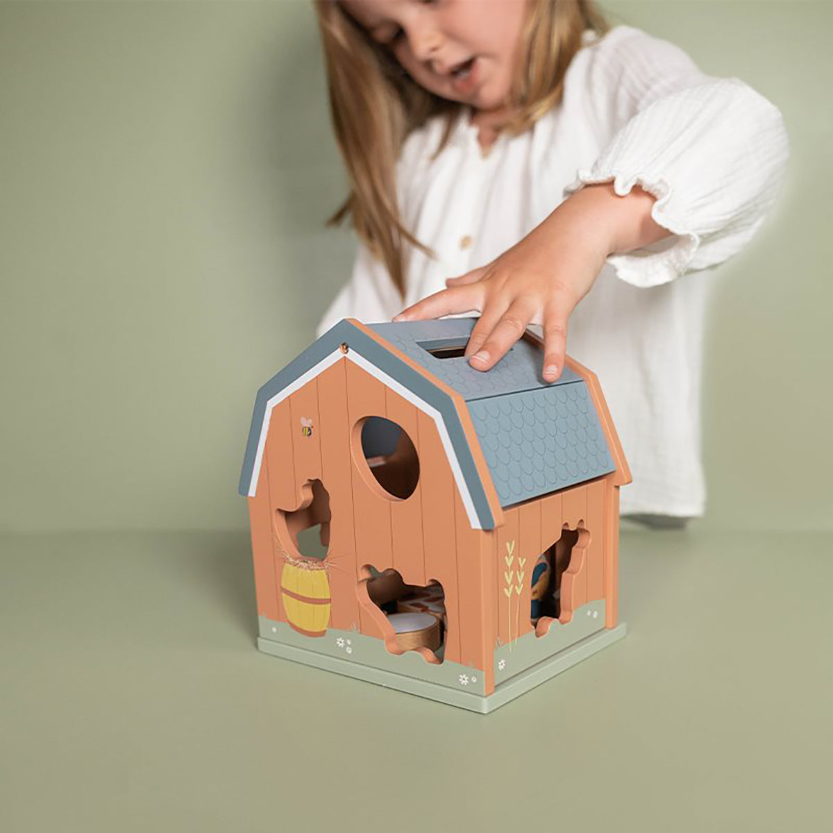 Little Dutch Shape Sorter - Little Farm.