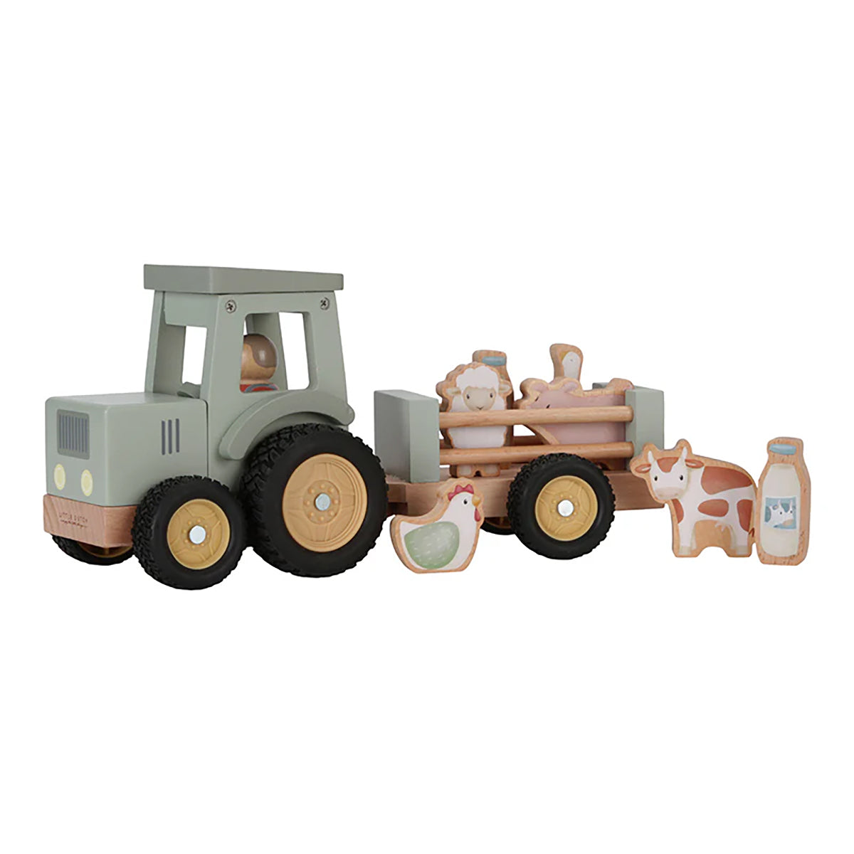 Little Dutch Tractor with Trailer - Little Farm.