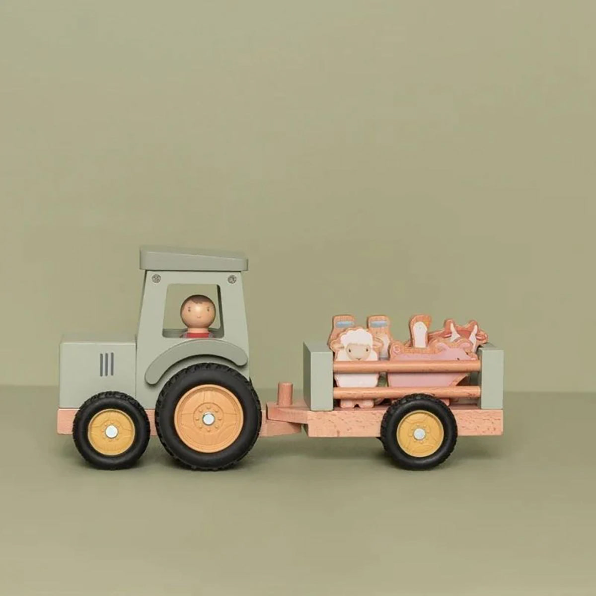 Little Dutch Tractor with Trailer - Little Farm.