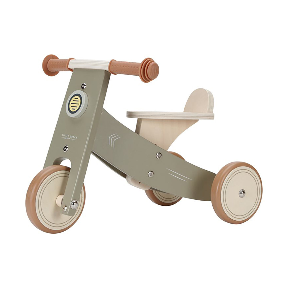 Little Dutch Wooden Tricycle - Olive.