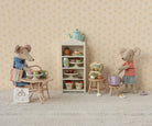 Maileg Cafe Set, Mouse Big - Pale Pink.