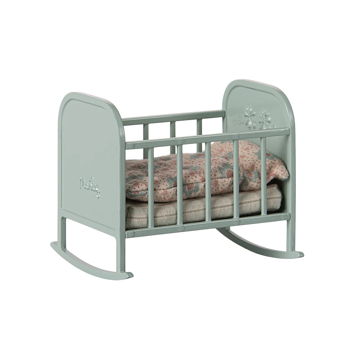 Maileg Cradle, MY - Blue Mint.