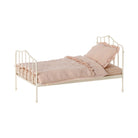 Maileg Miniature Bed, Mini - Purple.