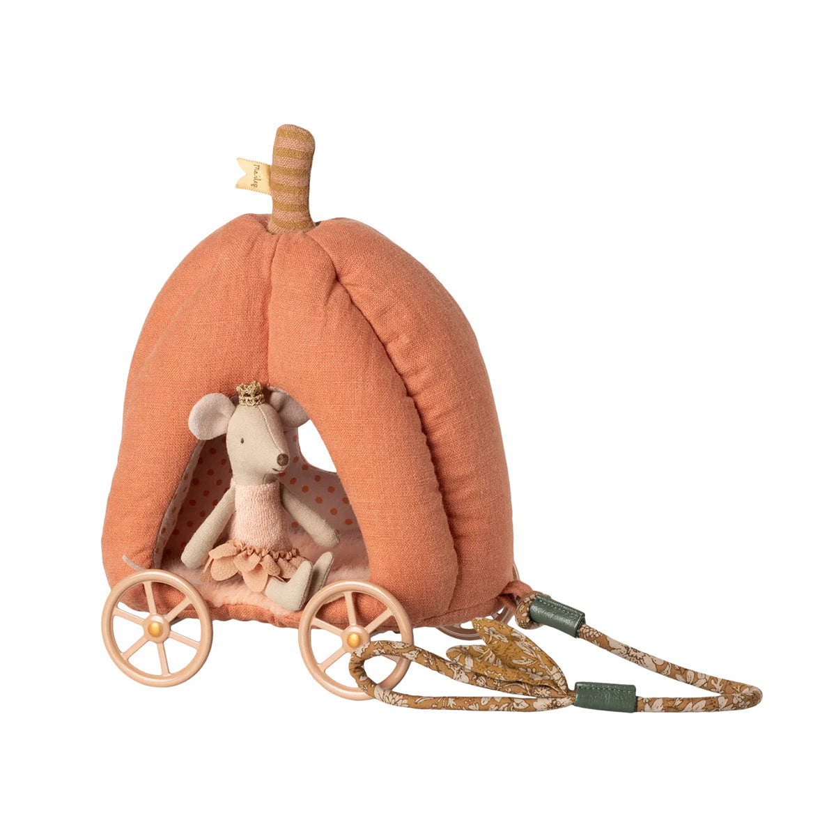 Maileg Pumpkin Carriage, Mouse.