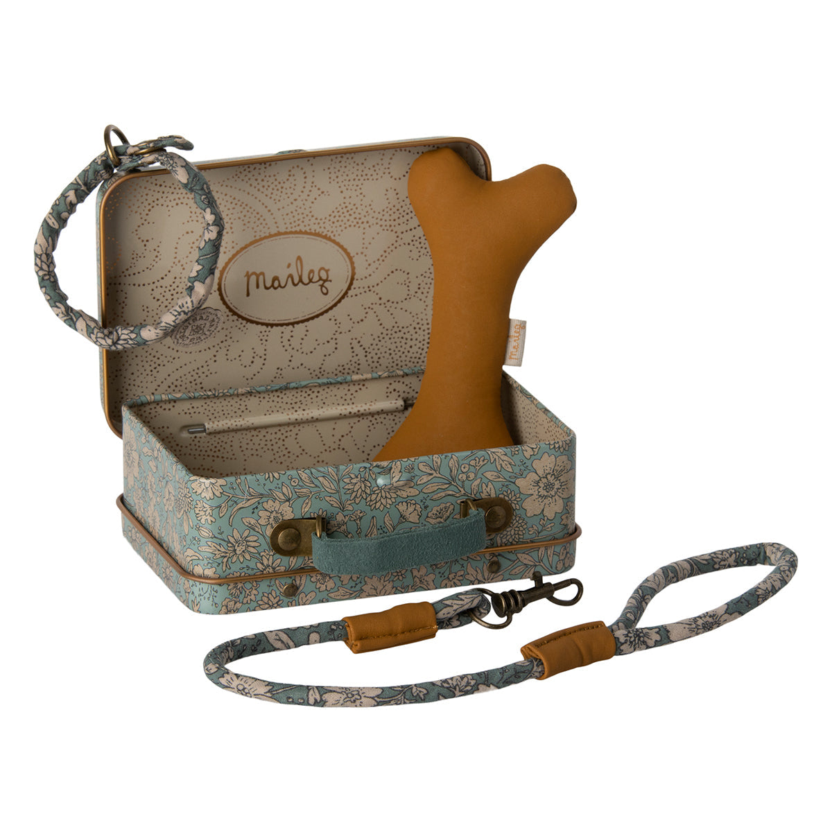 Maileg Toy Puppy Accessories - Blue.