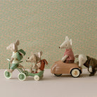 Maileg Tricycle Mouse Big Brother with Bag - Green.