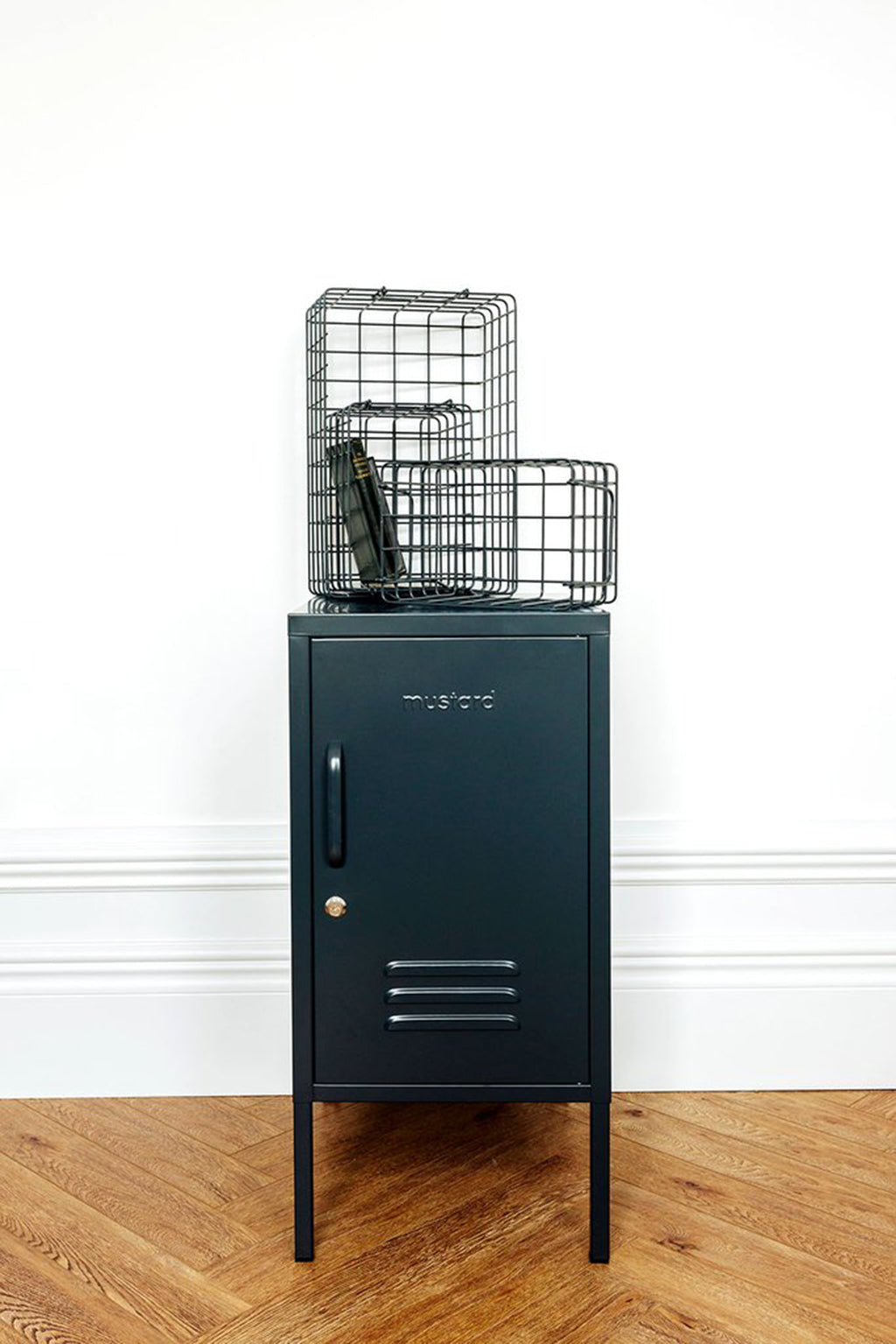 Mustard Made The Basket - Slate.