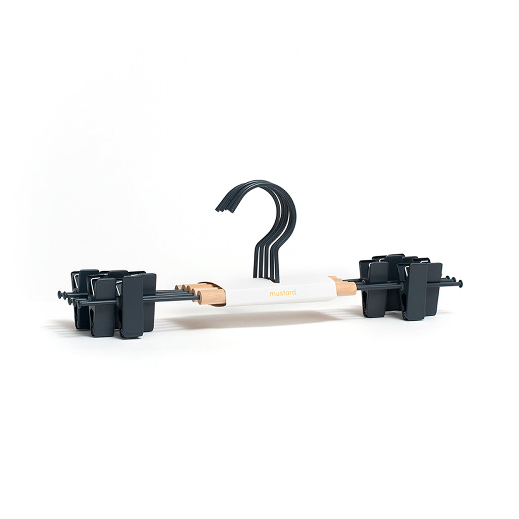 Mustard Made Adult Clip Hangers - Slate.