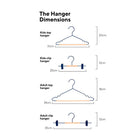 Mustard Made Kids Top Hangers - Navy.